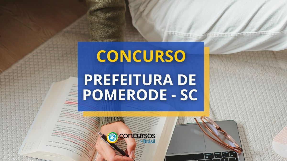 Concurso Prefeitura de Pomerode – SC: até R$ 10,6 mil/mês