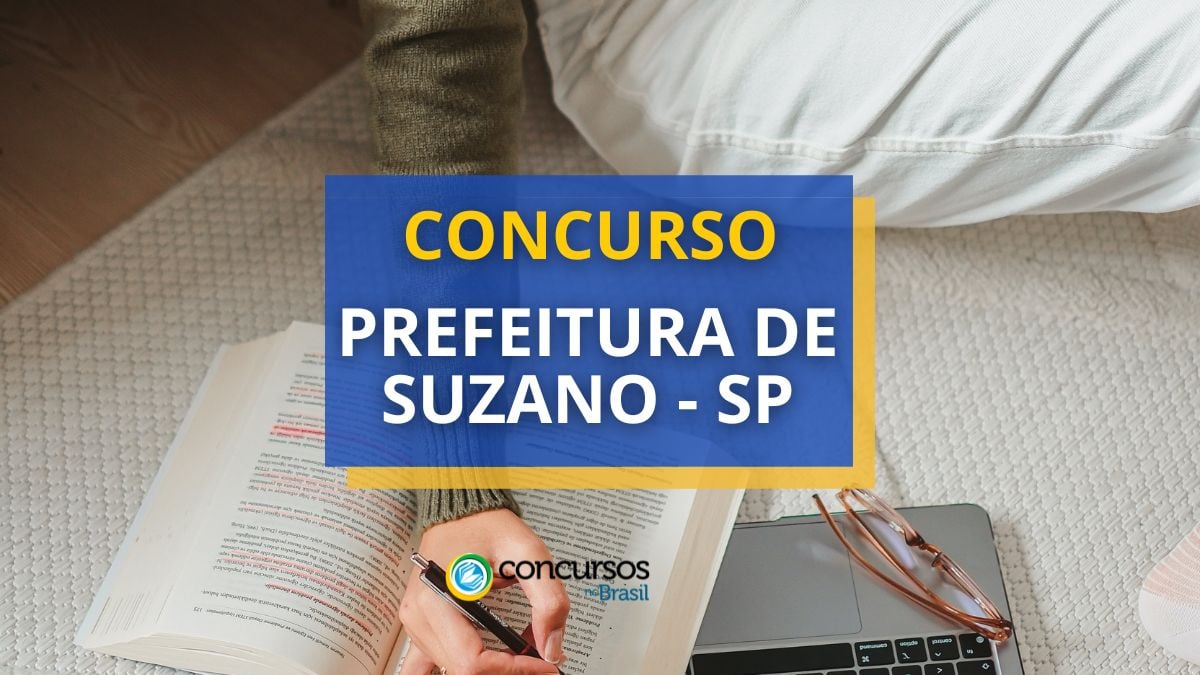 Torneio Prefeitura de Suzano – SP: mensais de R$ 8.469