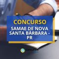 Concurso SAMAE de Nova Santa Bárbara – PR lança novo edital