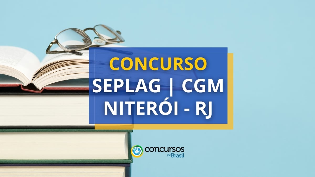 Certame SEPLAG | CGM de Niterói – RJ: Cartaz com 32 vagas