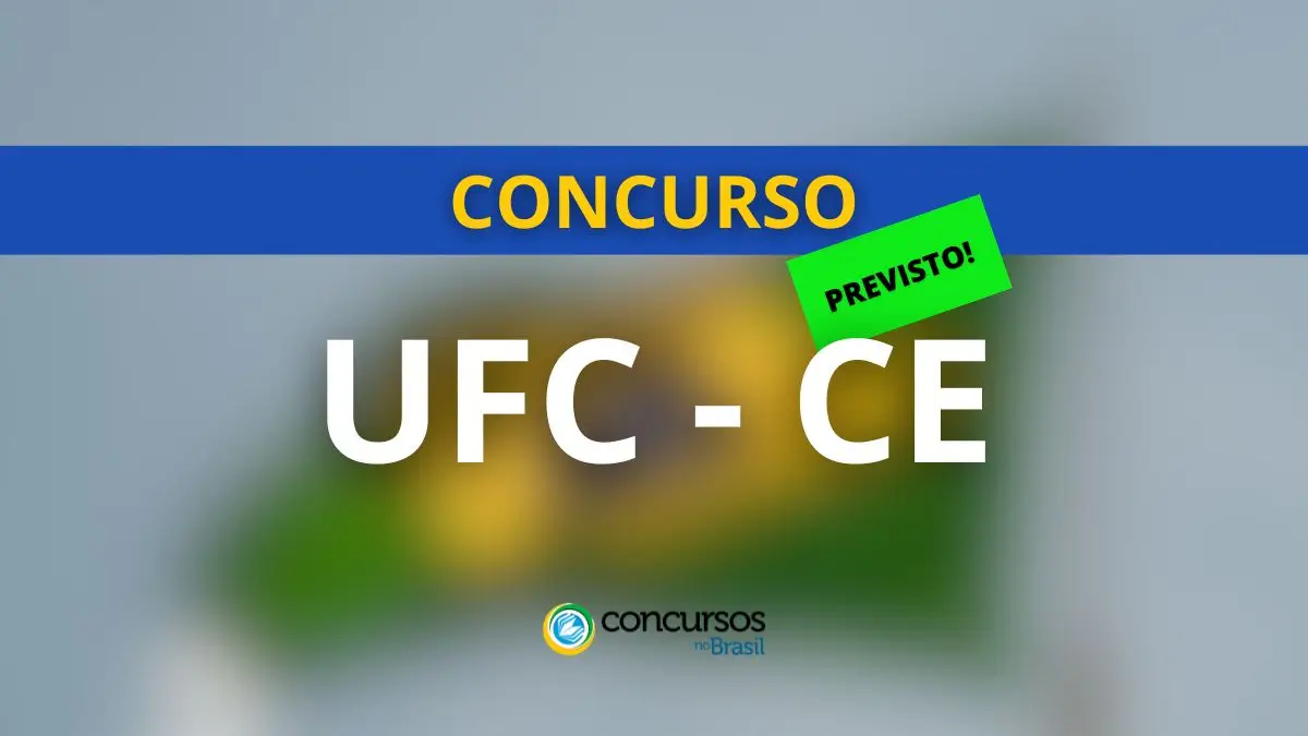 Torneio UFC – CE: secretária definida com cartaz em precípite