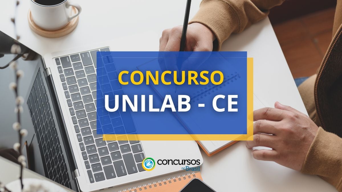 Concurso UNILAB CE lança 4 editais com salário de R$ 10,4 mil