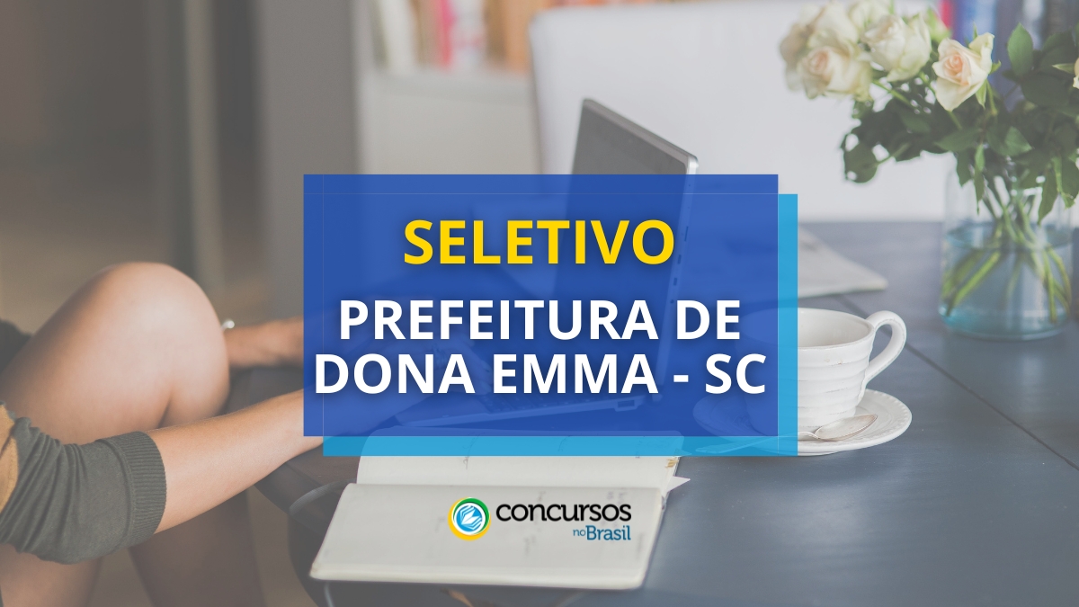 Prefeitura de Dona Emma – SC retifica edital; até R$ 6,3 mil