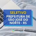 Prefeitura de São José do Norte – RS abre seletivo