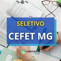 CEFET MG divulga editais de processo seletivo para docentes