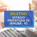 Prefeitura de Ibirubá – RS abre processo seletivo de estágio