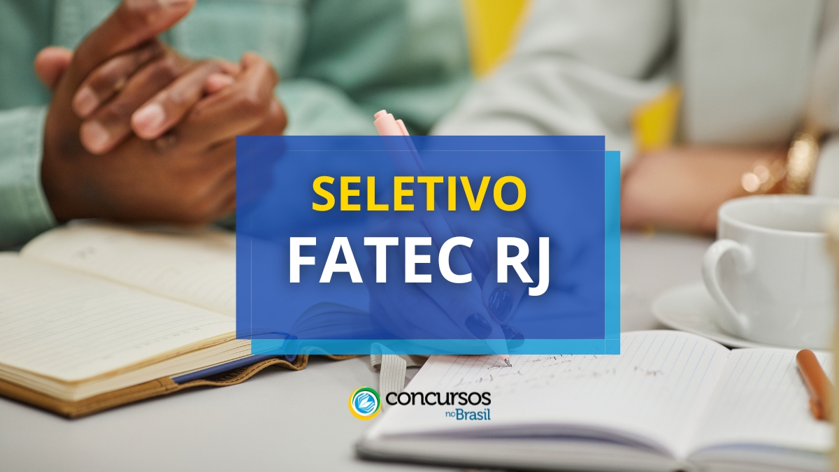 FAETEC RJ oferece mais de 660 vagas em método seletivo