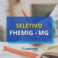 FHEMIG – MG abre mais dois editais de seletivo; até 6,6 mil