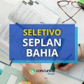 SEPLAN – BA divulga edital de processo seletivo para REDA