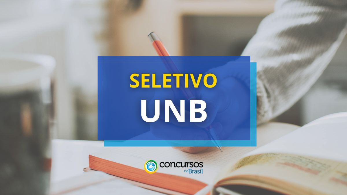 UnB promove editais de ordem seletivo para professores