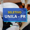 UNILA – PR oferece R$ 6,3 mil em processo seletivo