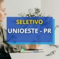 UNIOESTE – PR abre seleção com ganhos de até R$ 10,6 mil