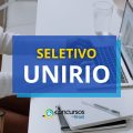 UNIRIO paga até R$ 6,3 mil em editais de processo seletivo