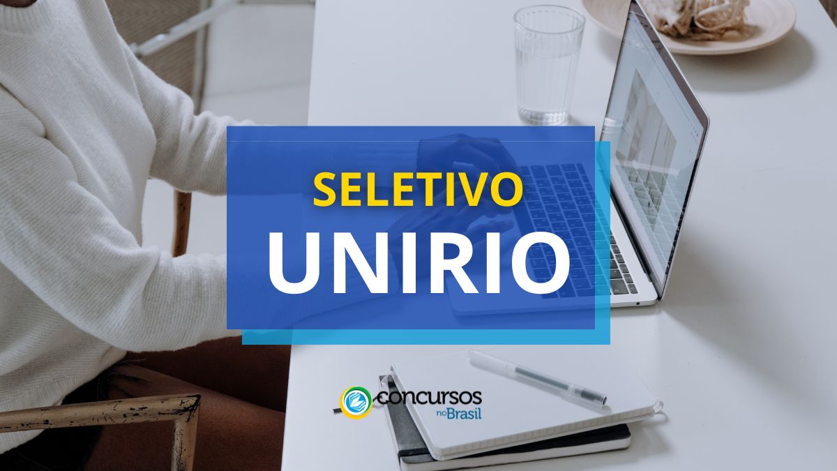 UNIRIO paga até R$ 6,3 mil em editais de processo seletivo
