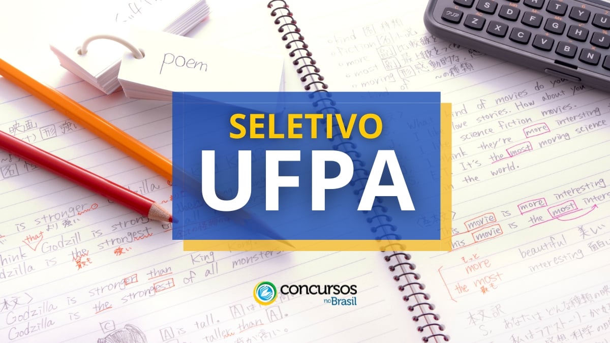 UFPA divulga cartaz de sistema seletivo; confira as vagas