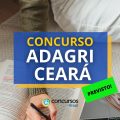 Concurso ADAGRI CE: IDECAN é organizadora; 120 vagas