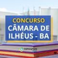 Concurso Câmara de Ilhéus – BA: ganhos até R$ 5 mil