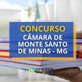 Concurso Câmara de Monte Santo de Minas – MG: edital e inscrições