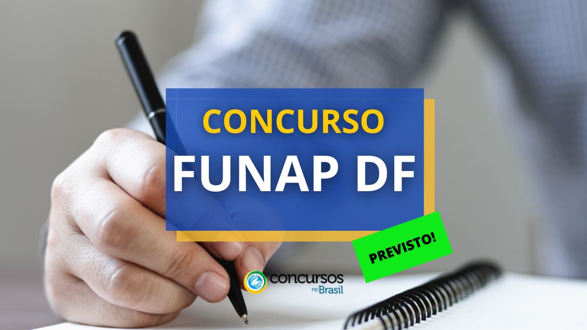 Certame FUNAP DF: avante certame público em presto