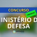 Concurso Ministério da Defesa solicita 4.601 vagas