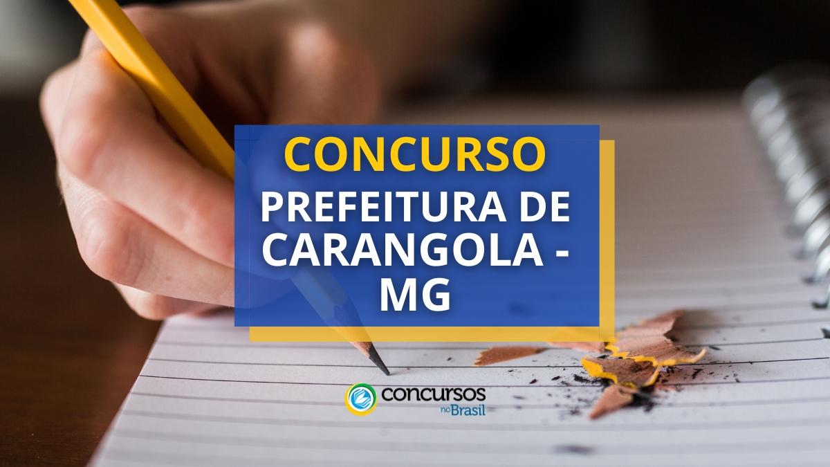 Torneio Prefeitura de Carangola – MG: mais de 130 vagas