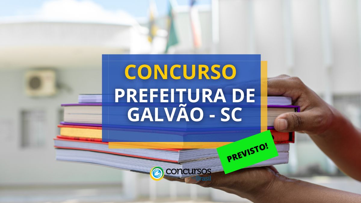 Prefeitura de Galvão – SC abre contratação de mesa