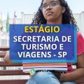 Estágio Secretaria de Turismo e Viagens SP: edital aberto