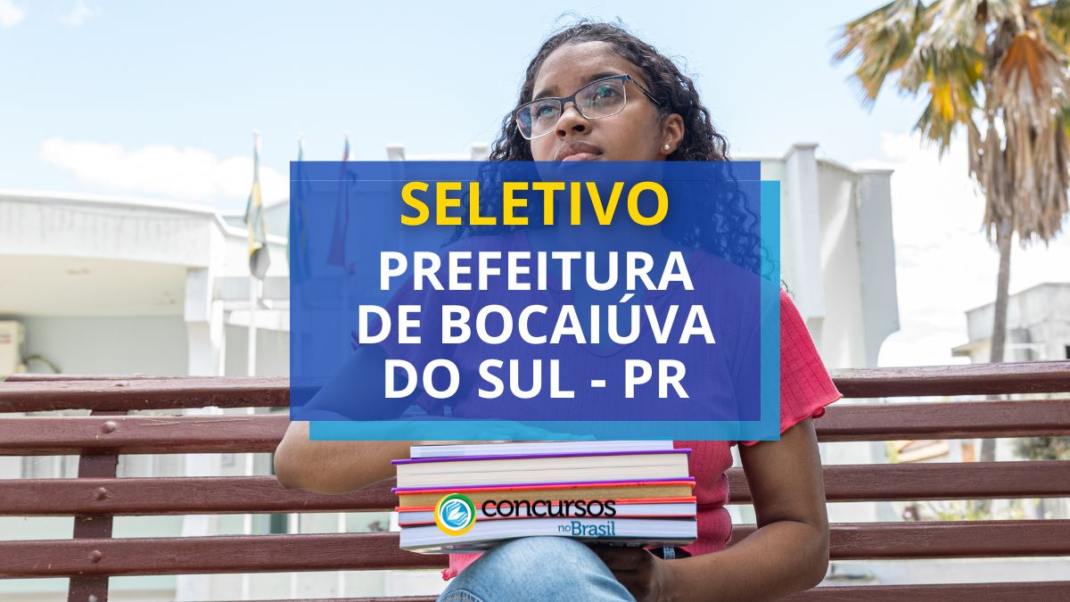 Processo seletivo Prefeitura Bocaiúva do Sul, Prefeitura Bocaiúva do Sul, vaga Prefeitura Bocaiúva do Sul, edital Prefeitura Bocaiúva do Sul.