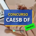 Concurso CAESB DF abrirá 302 vagas; Cebraspe é a banca