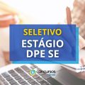 DPE – SE abre seleção para estágio de nível superior