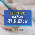 Prefeitura de Tremembé – SP abre seletivo de estágio