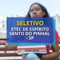 Etec de Espírito Santo do Pinhal – SP: edital aberto