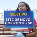 Etec de Novo Horizonte – SP divulga processo seletivo