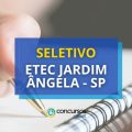 ETEC Jardim Ângela – SP lança edital de seletivo para professor