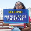 Prefeitura de Cupira – PE retifica edital de seletivo