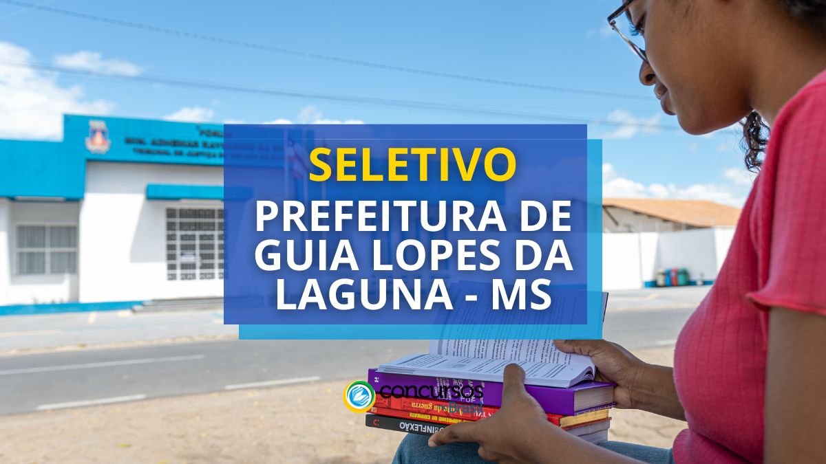 Prefeitura de Cicerone Lopes da Laguna – MS: 3 editais de seletivo