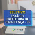 Prefeitura de Renascença – PR abre seleção de estágio