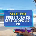 Prefeitura de Sertanópolis – PR abre vaga de estágio