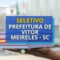 Prefeitura de Vitor Meireles – SC lança seletivo para agentes