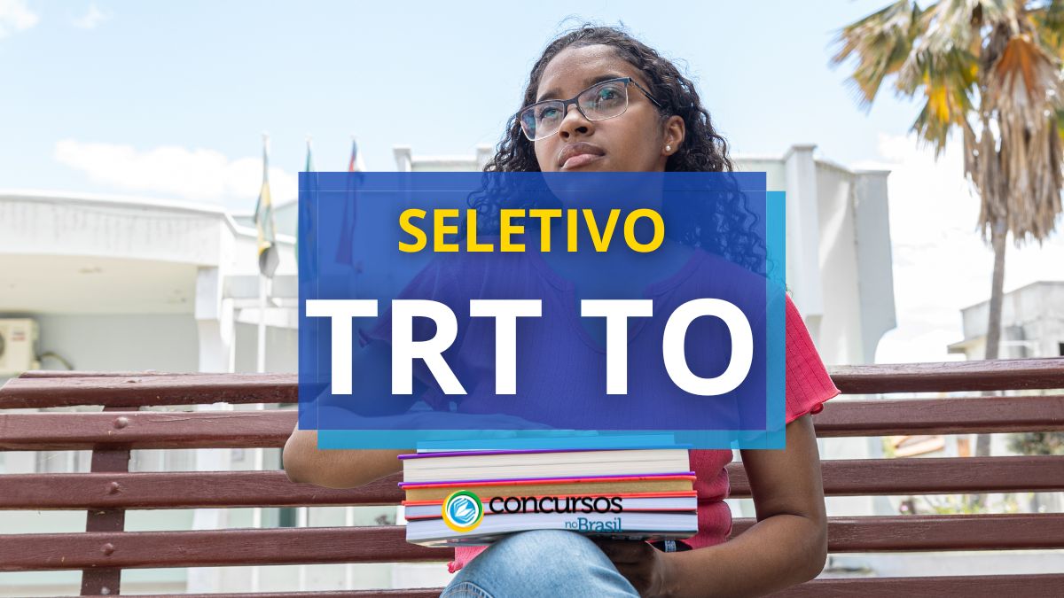 TRT TO promove vagas para tirocínio; mensais até R$ 985