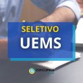 UEMS – MS lança processo seletivo; até R$ 10,2 mil