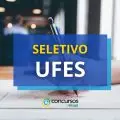 UFES remunera até R$ 6,3 mil em novo processo seletivo