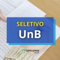 UnB lança 3 editais de processo seletivo; até R$ 6,3 mil