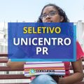 UNICENTRO – PR abre vagas em novo processo seletivo