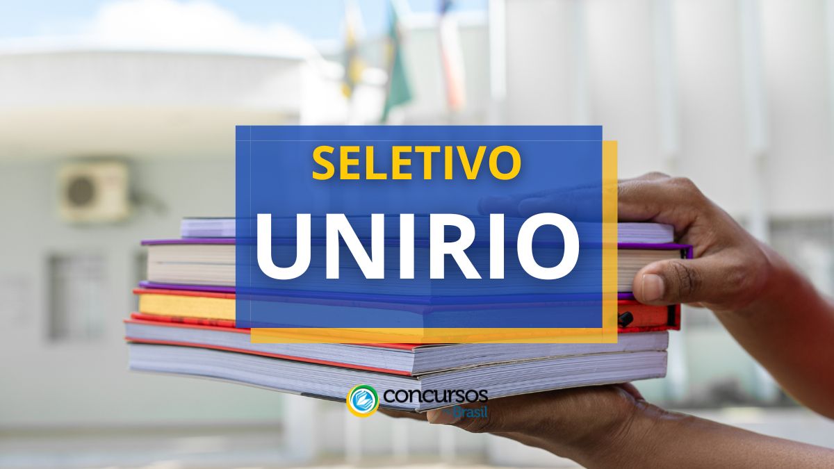 UNIRIO seta método seletivo; ganhos de R$ 5,6 milénio