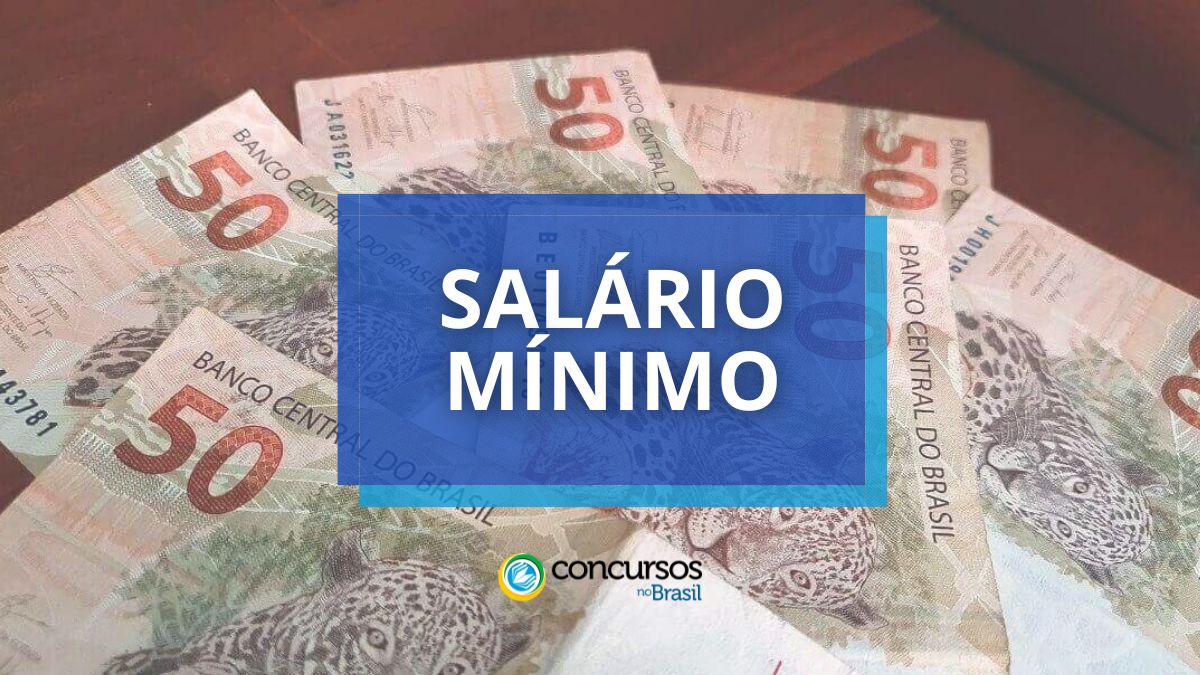 Governo revê salário mínimo 2025 e divulga nova previsão