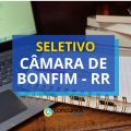 Câmara de Bonfim – RR abre vagas em processo seletivo