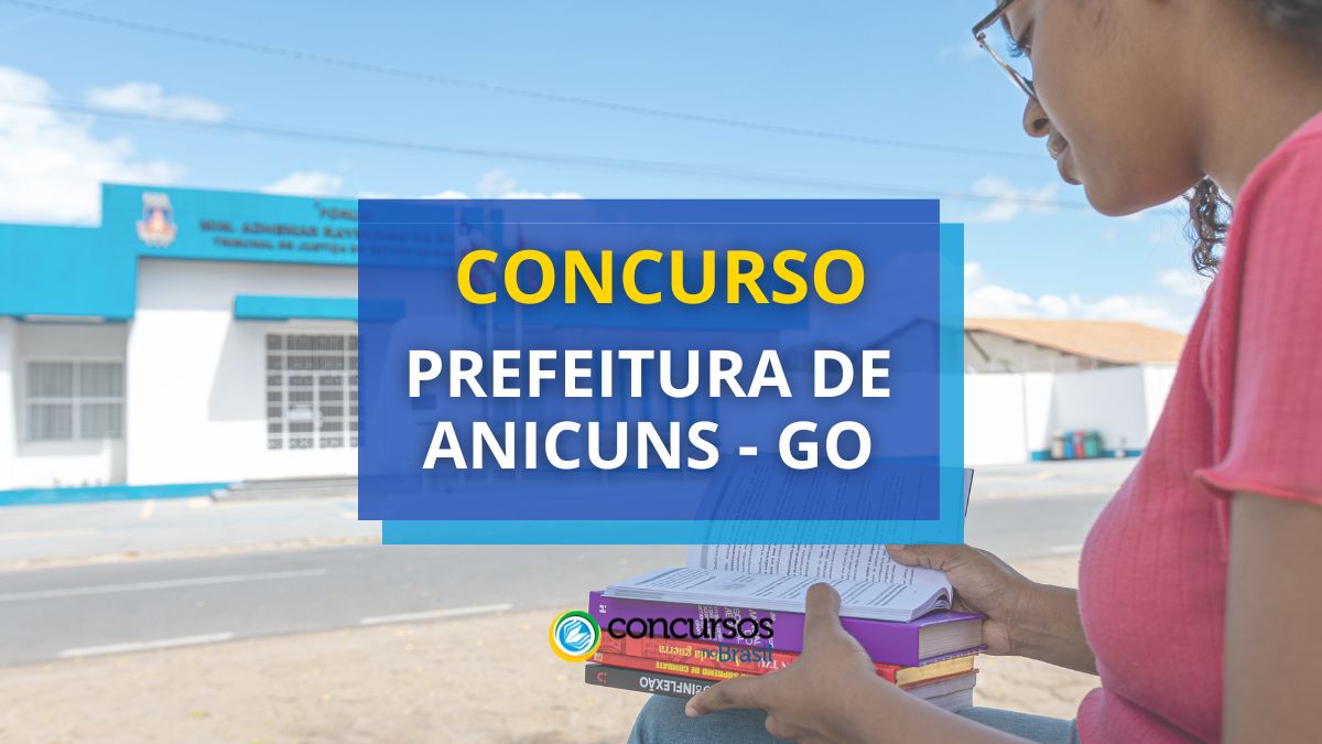 Torneio Prefeitura de Anicuns – GO abre 135 vagas