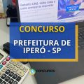 Concurso Prefeitura Iperó - SP: salário de R$ 3,7 mil