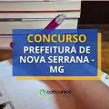 Concurso Prefeitura de Nova Serrana - MG: saiu edital